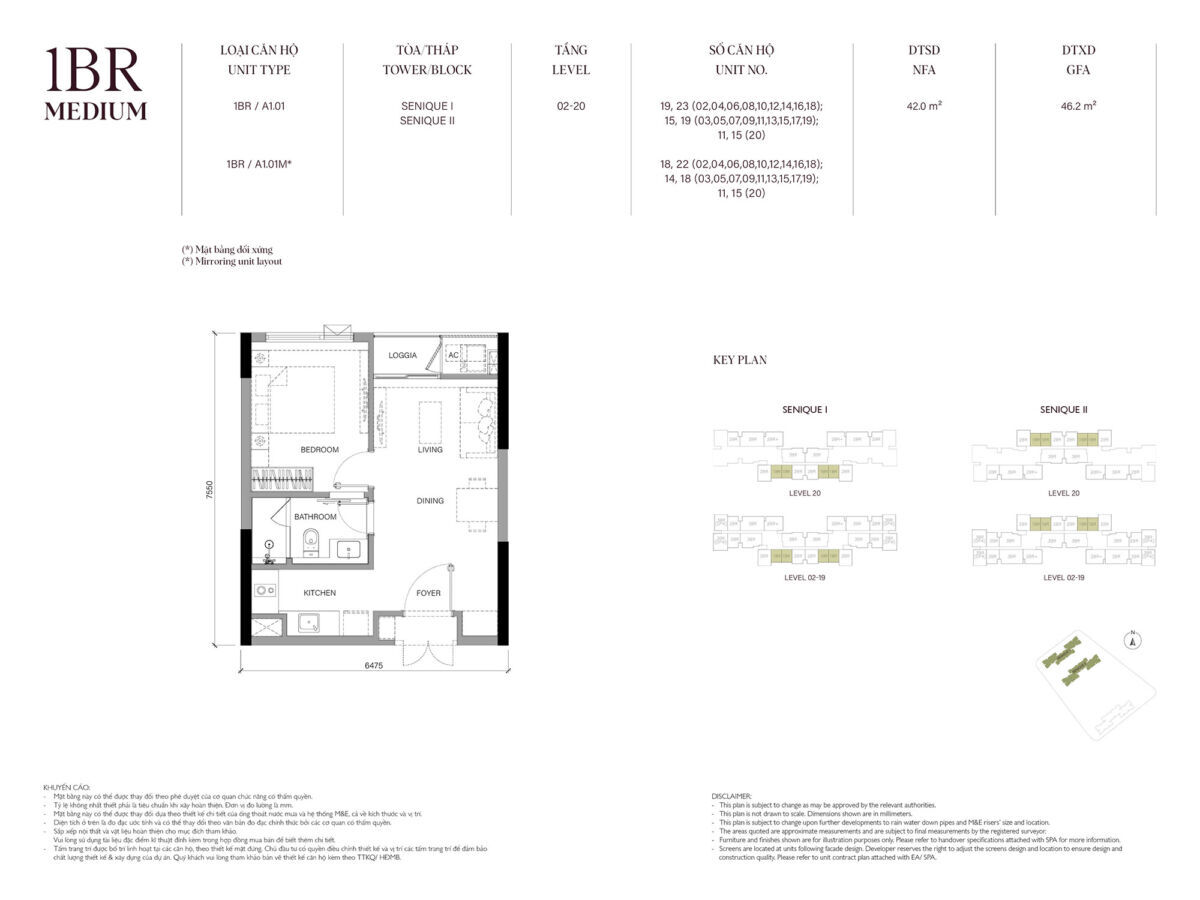 mat-bang-can-ho-1pn-medium-the-senique-hanoi